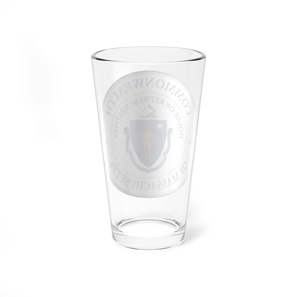 Seal of the House of Representatives of Massachusetts - Pint Glass 16oz-Go Mug Yourself