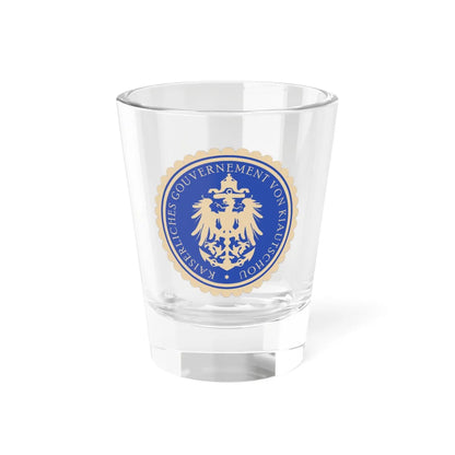 Seal of the Imperial Government of Kiautschou (China) (Coat of Arms) Shot Glass 1.5oz 1.5oz - Go Mug Yourself