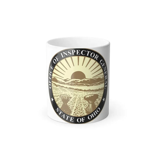 Seal of the Inspector General of Ohio - Color Changing Coffee Mug 11oz - Go Mug Yourself