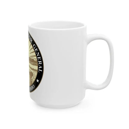 Seal of the Inspector General of Ohio - White Coffee Mug - Go Mug Yourself