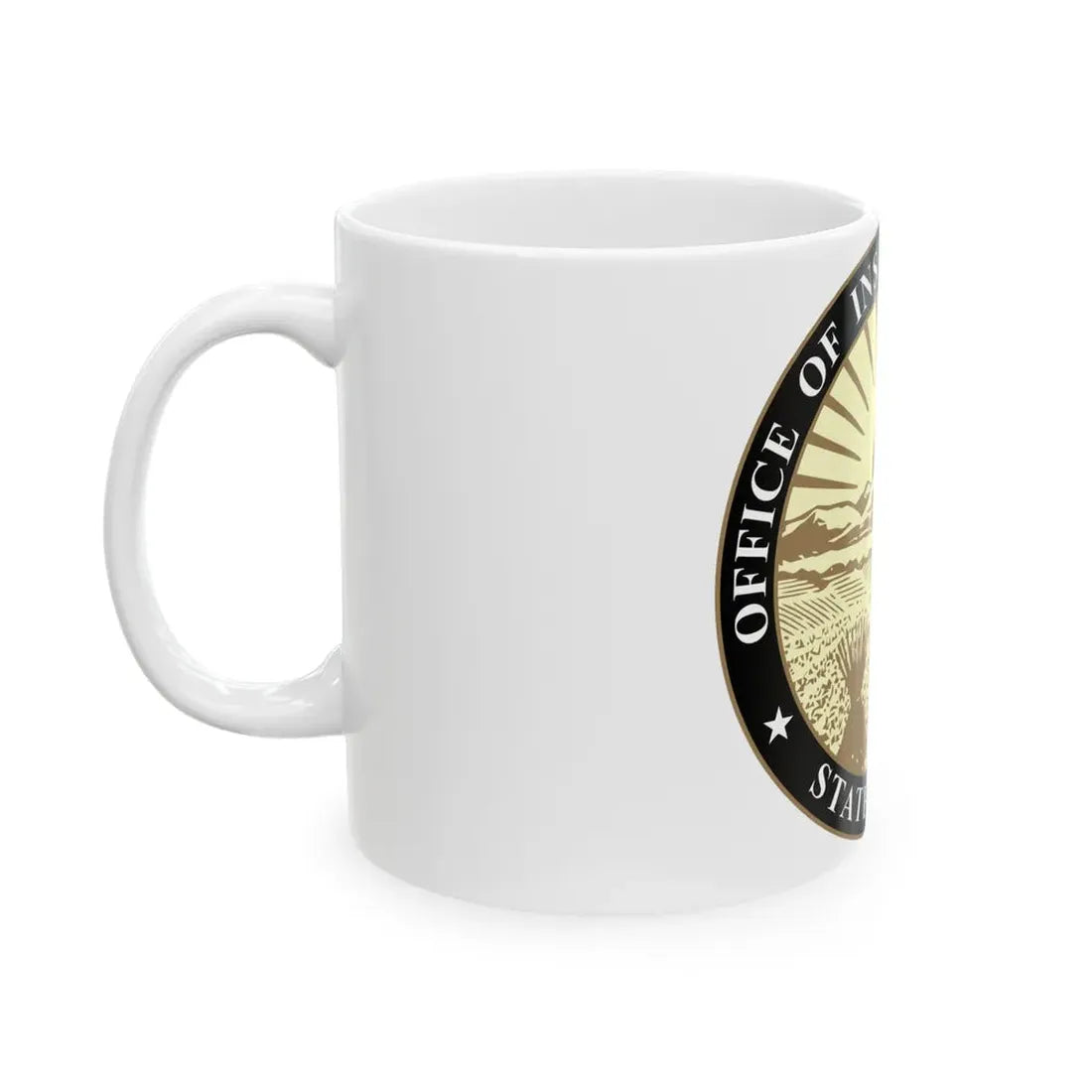 Seal of the Inspector General of Ohio - White Coffee Mug - Go Mug Yourself