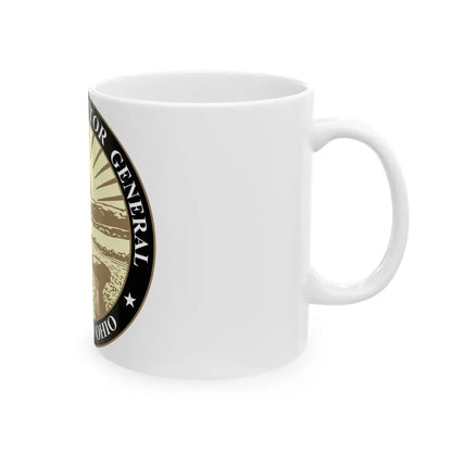 Seal of the Inspector General of Ohio - White Coffee Mug - Go Mug Yourself