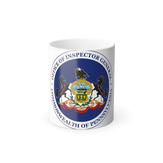 Seal of the Inspector General of Pennsylvania - Color Changing Mug 11oz-11oz-Go Mug Yourself