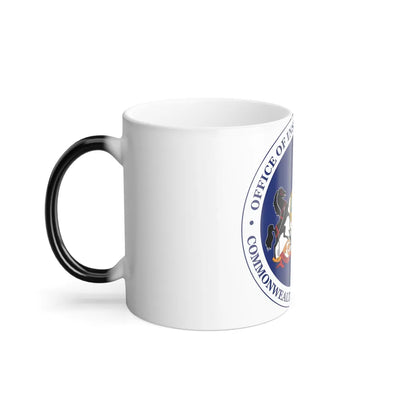 Seal of the Inspector General of Pennsylvania - Color Changing Mug 11oz-Go Mug Yourself