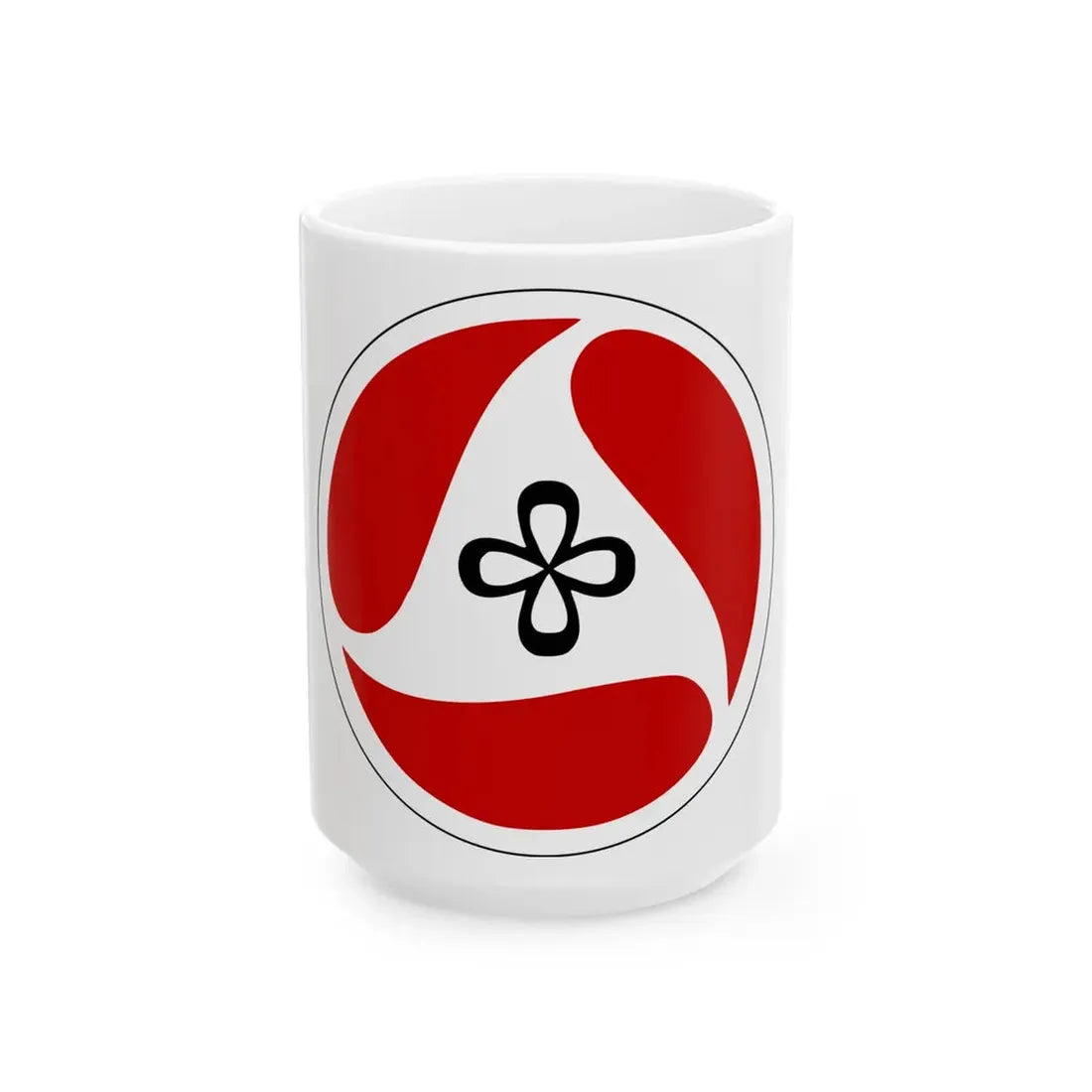 Seal of the Iowa Department of Transportation - White Coffee Mug 15oz - Go Mug Yourself