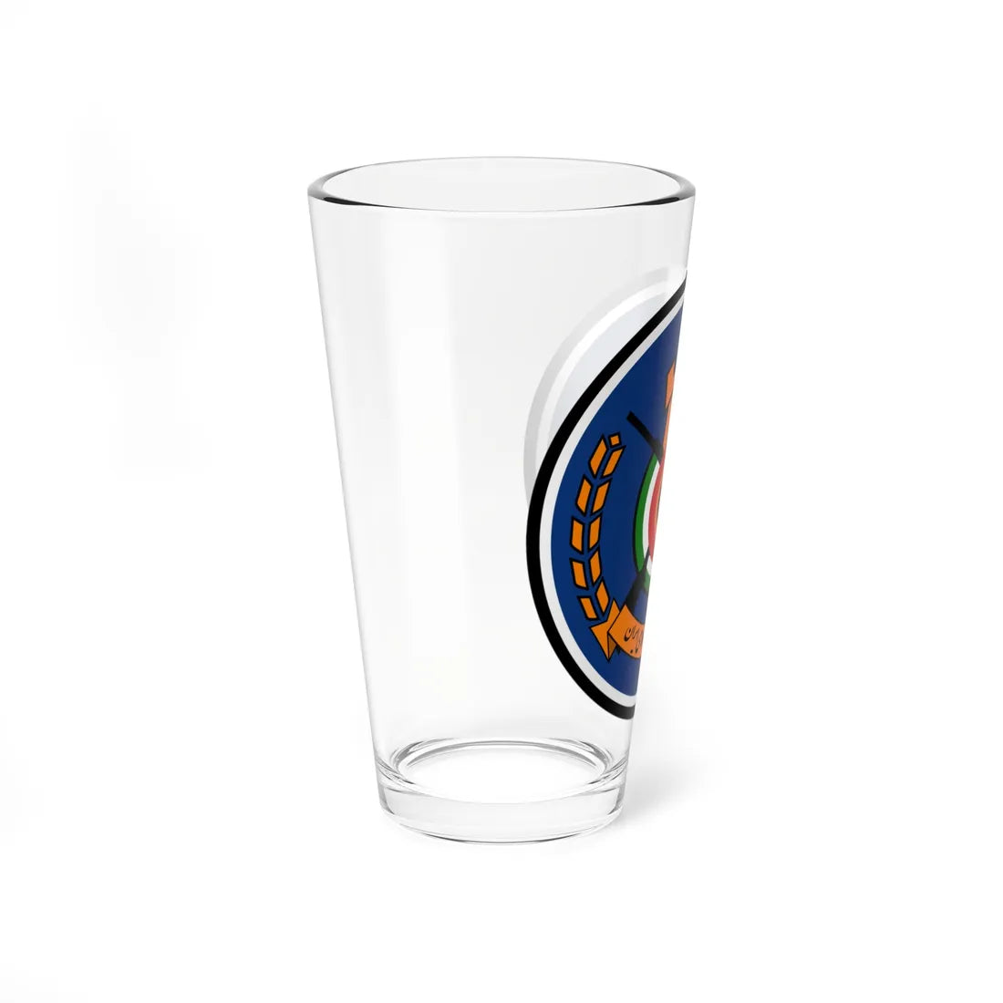 Seal of the Iranian Gendarmerie (Iran) (Coat of Arms) Pint Glass 16oz - Go Mug Yourself