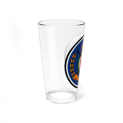 Seal of the Iranian Gendarmerie (Iran) (Coat of Arms) Pint Glass 16oz - Go Mug Yourself