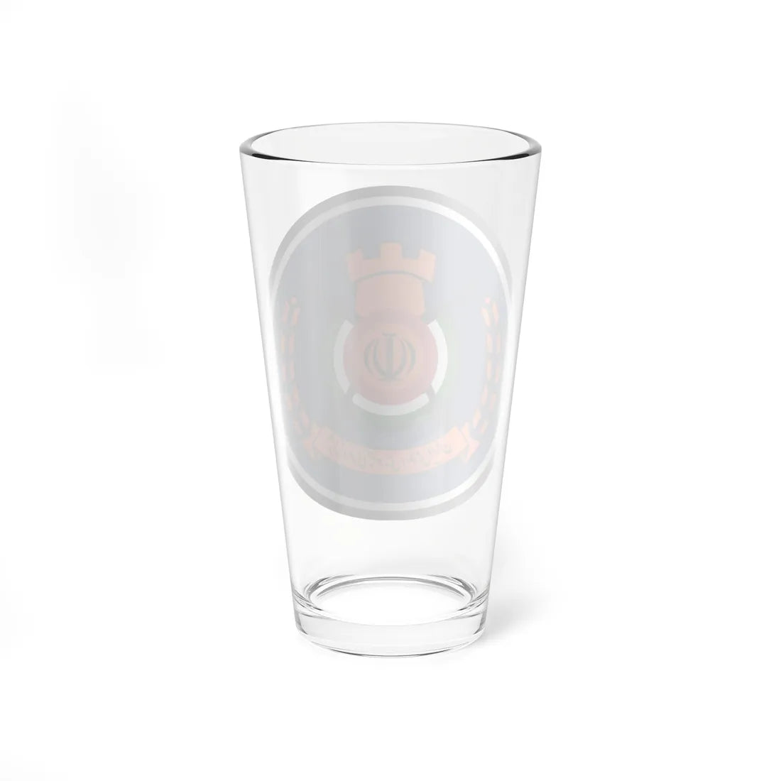 Seal of the Iranian Gendarmerie (Iran) (Coat of Arms) Pint Glass 16oz - Go Mug Yourself