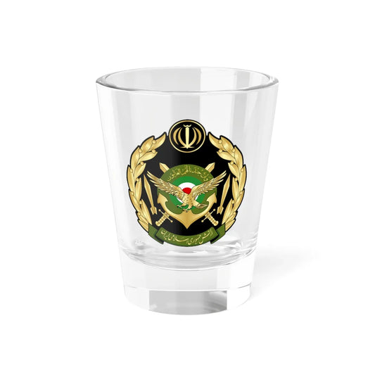 Seal of the Islamic Republic of Iran Army (Iran) (Coat of Arms) Shot Glass 1.5oz 1.5oz - Go Mug Yourself