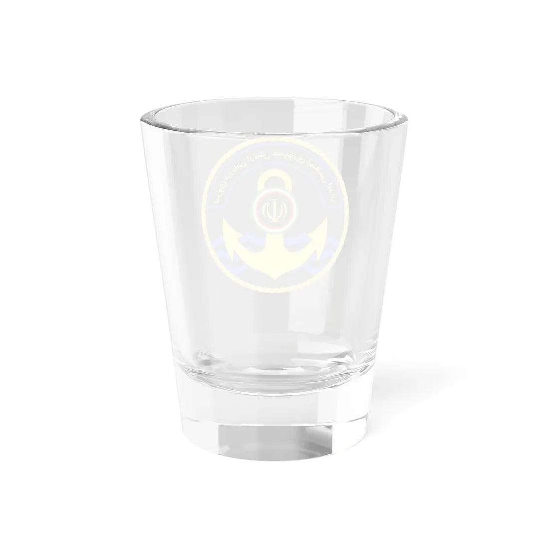 Seal of the Islamic Republic of Iran Navy (Iran) (Coat of Arms) Shot Glass 1.5oz - Go Mug Yourself