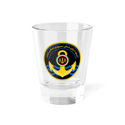 Seal of the Islamic Republic of Iran Navy (Iran) (Coat of Arms) Shot Glass 1.5oz - Go Mug Yourself