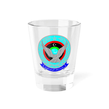 Seal of the Libyan Air Force (Libya) (Coat of Arms) Shot Glass 1.5oz 1.5oz - Go Mug Yourself