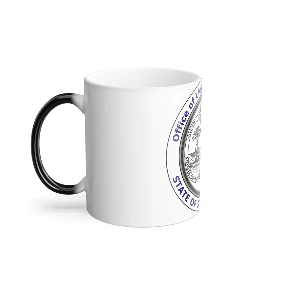 Seal of the Lieutenant Governor of South Carolina - Color Changing Mug 11oz-Go Mug Yourself