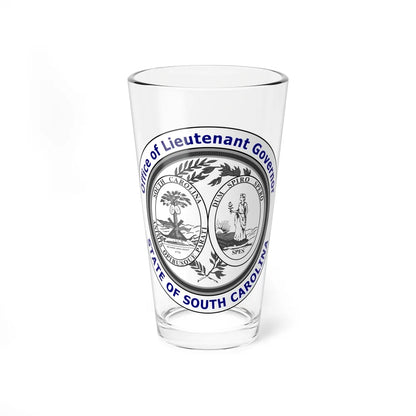 Seal of the Lieutenant Governor of South Carolina - Pint Glass 16oz-16oz-Go Mug Yourself