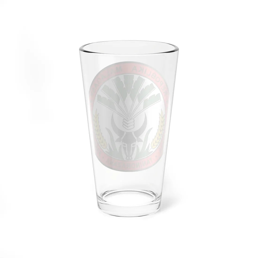 Seal of the Malagasy Republic (Madagascar) (Coat of Arms) Pint Glass 16oz - Go Mug Yourself
