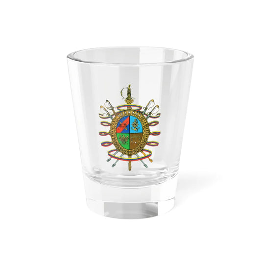 Seal of the Ministry of Defense of Venezuela (Venezuela) (Coat of Arms) Shot Glass 1.5oz 1.5oz - Go Mug Yourself