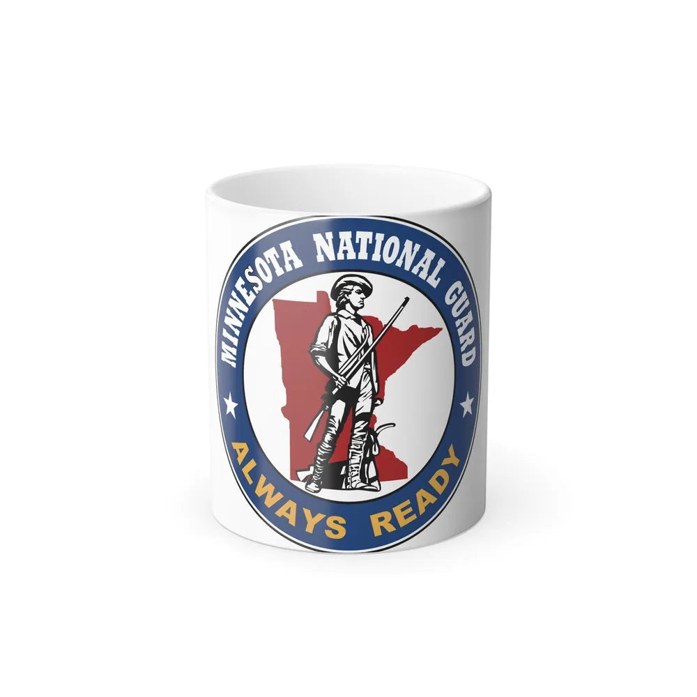 Seal of the Minnesota National Guard - Color Changing Mug 11oz-11oz-Go Mug Yourself