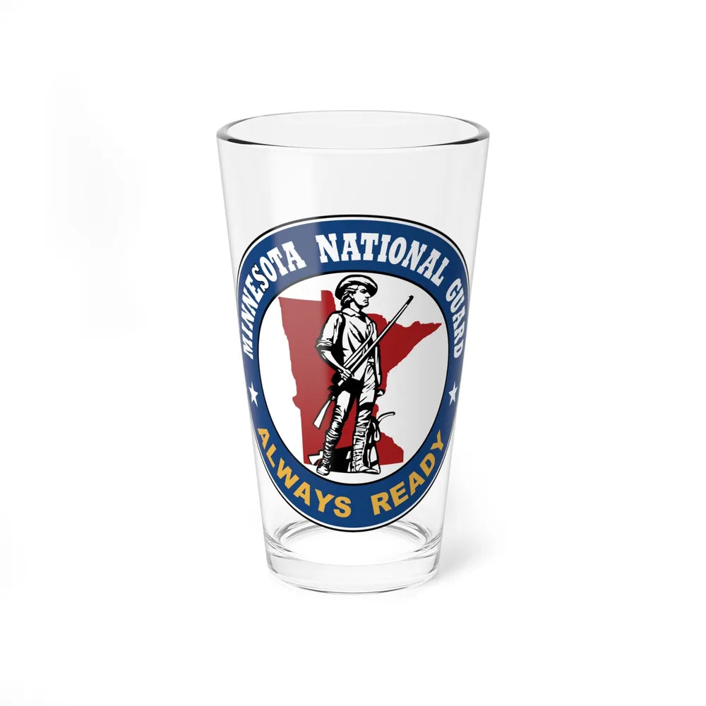 Seal of the Minnesota National Guard - Pint Glass 16oz-16oz-Go Mug Yourself