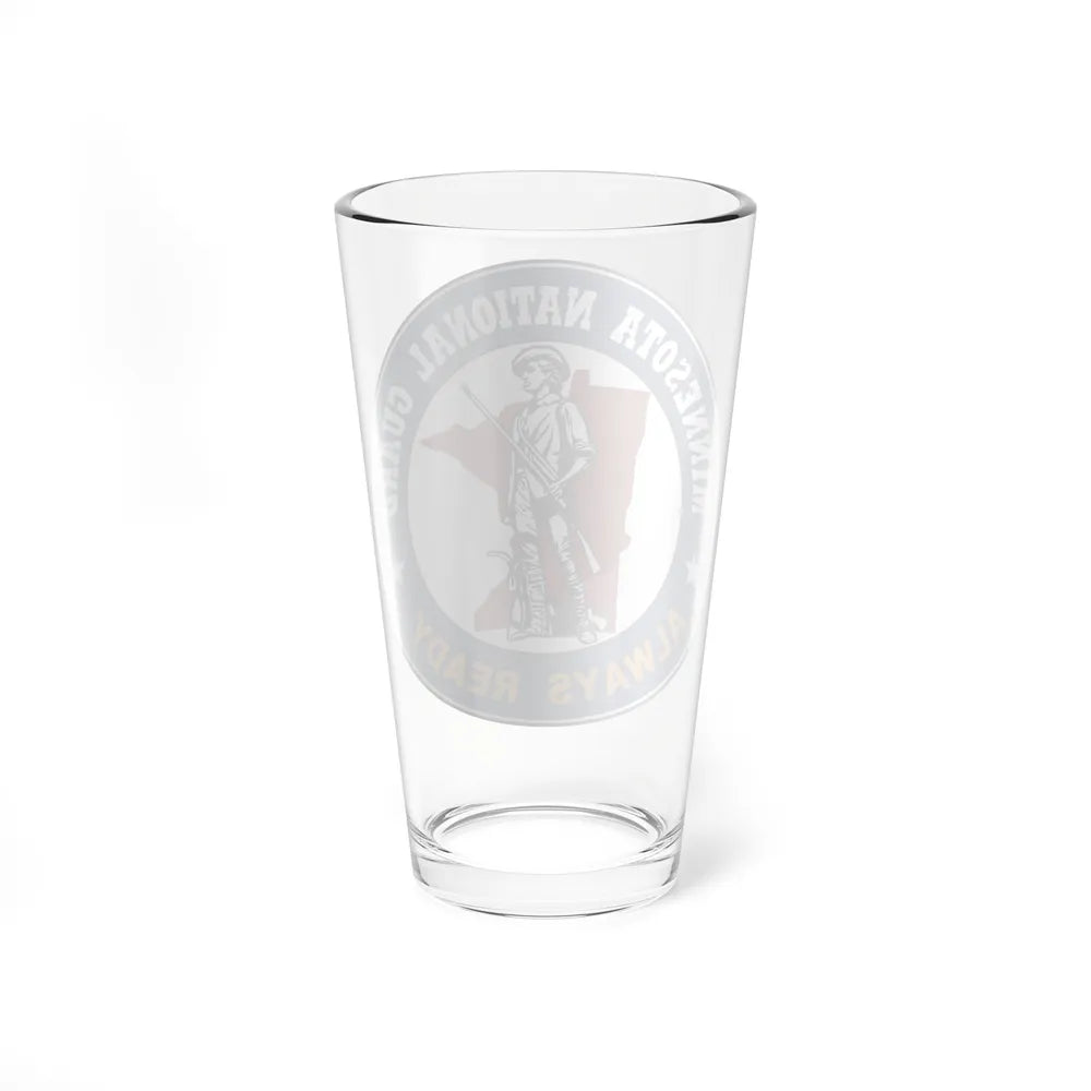 Seal of the Minnesota National Guard - Pint Glass 16oz-Go Mug Yourself