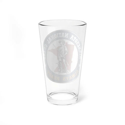 Seal of the Minnesota National Guard - Pint Glass 16oz-Go Mug Yourself