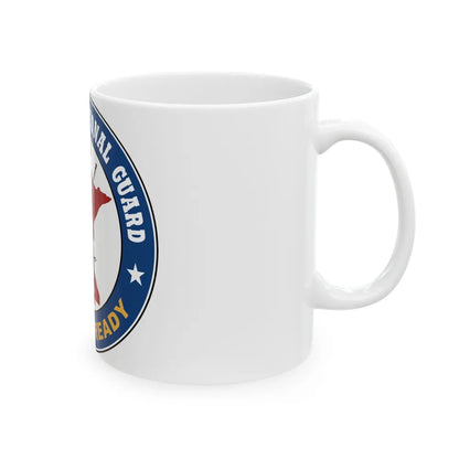 Seal of the Minnesota National Guard - White Coffee Mug-Go Mug Yourself