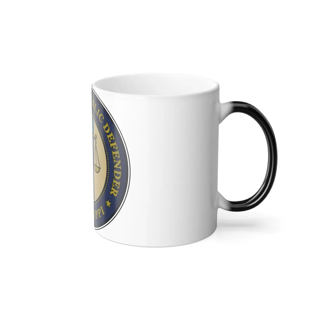 Seal of the Mississippi Office of State Public Defender - Color Changing Mug 11oz-Go Mug Yourself