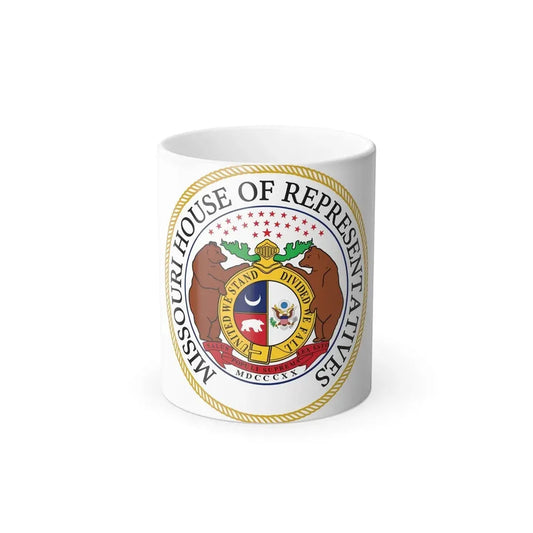 Seal of the Missouri House of Representatives - Color Changing Coffee Mug 11oz - Go Mug Yourself
