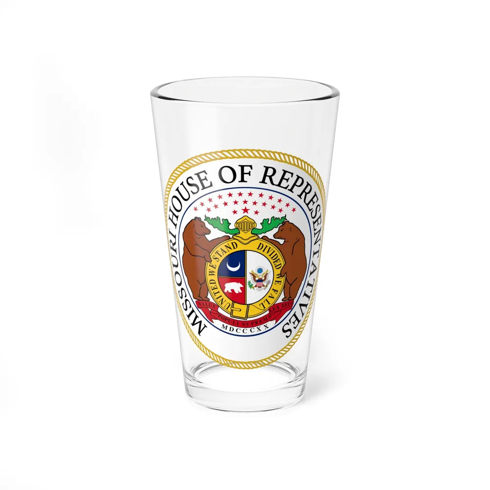 Seal of the Missouri House of Representatives - Pint Glass 16oz-16oz-Go Mug Yourself