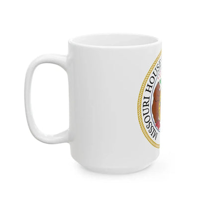 Seal of the Missouri House of Representatives - White Coffee Mug - Go Mug Yourself