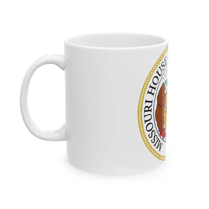 Seal of the Missouri House of Representatives - White Coffee Mug - Go Mug Yourself