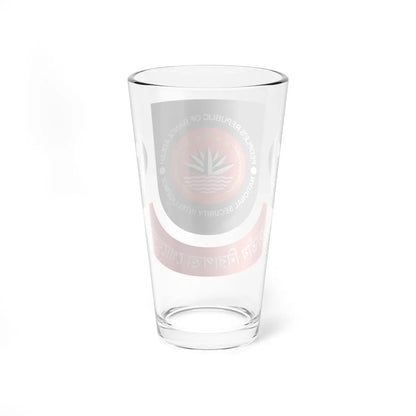 Seal of the National Security Intelligence NSI (Bangladesh) (Coat of Arms) Pint Glass 16oz - Go Mug Yourself