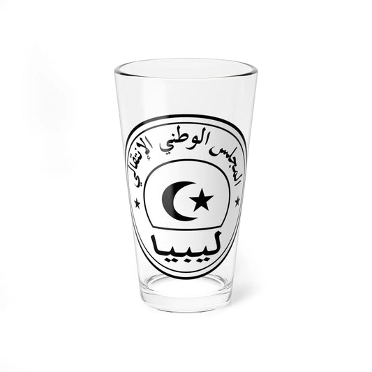 Seal of the National Transitional Council Libya early version (Libya) (Coat of Arms) Pint Glass 16oz 16oz - Go Mug Yourself