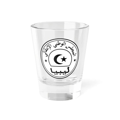 Seal of the National Transitional Council Libya early version (Libya) (Coat of Arms) Shot Glass 1.5oz 1.5oz - Go Mug Yourself