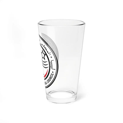Seal of the National Transitional Council Libya (Libya) (Coat of Arms) Pint Glass 16oz - Go Mug Yourself
