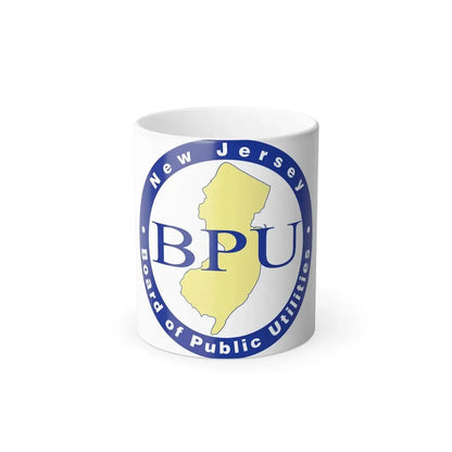Seal of the New Jersey Board of Public Utilities - Color Changing Coffee Mug 11oz - Go Mug Yourself