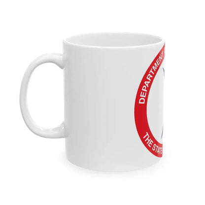 Seal of the New Jersey Department of Transportation - White Coffee Mug - Go Mug Yourself