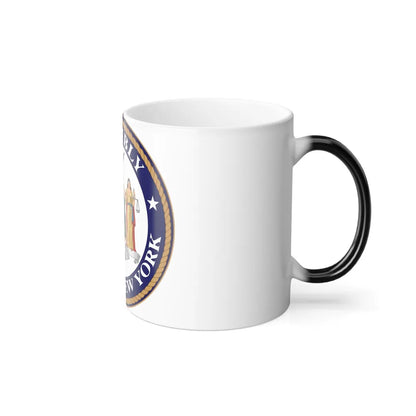 Seal of the New York State Assembly - Color Changing Mug 11oz-Go Mug Yourself