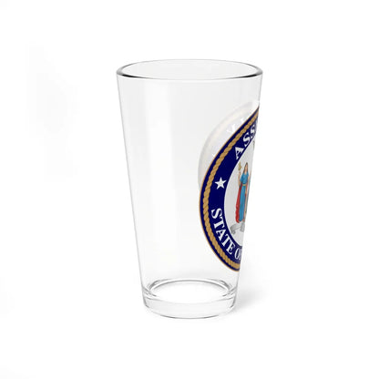 Seal of the New York State Assembly - Pint Glass 16oz-Go Mug Yourself