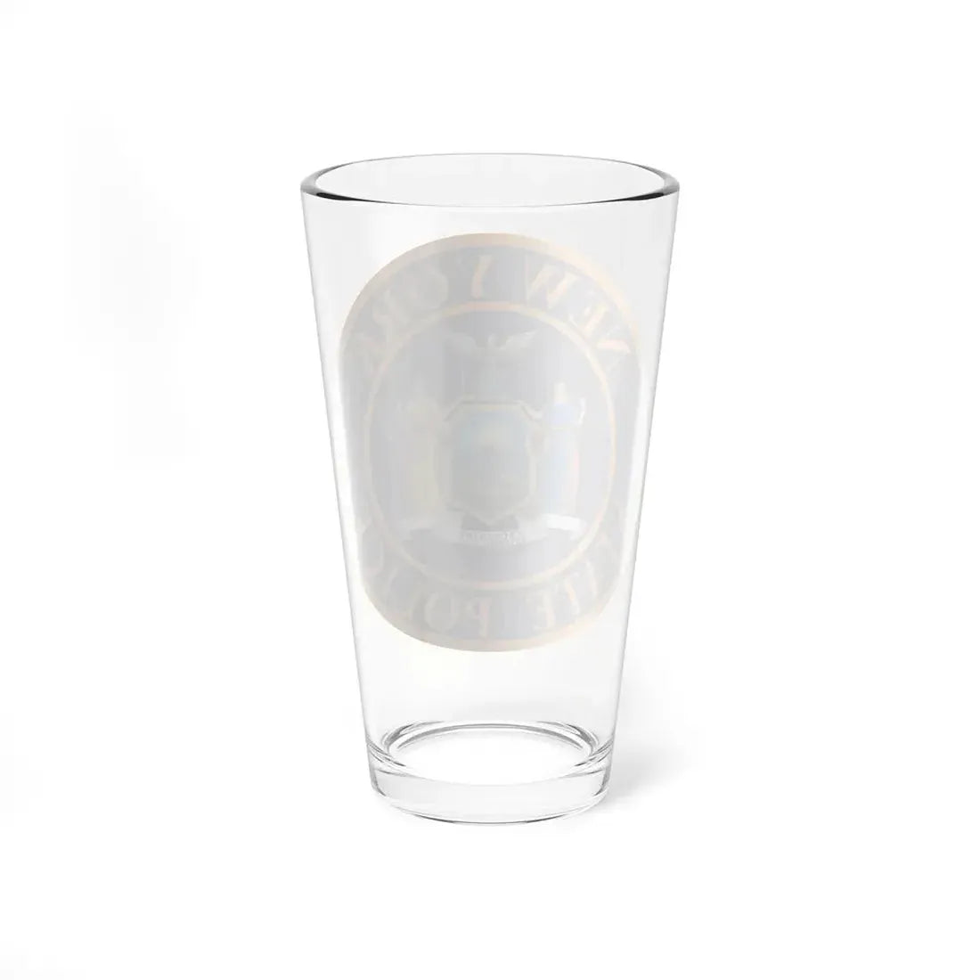 Seal of the New York State Police - Pint Glass 16oz - Go Mug Yourself