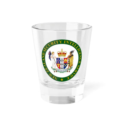 Seal of the New Zealand Security Intelligence Service (New Zealand) (Coat of Arms) Shot Glass 1.5oz 1.5oz - Go Mug Yourself