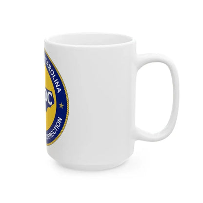 Seal of the North Carolina Department of Correction - White Coffee Mug - Go Mug Yourself