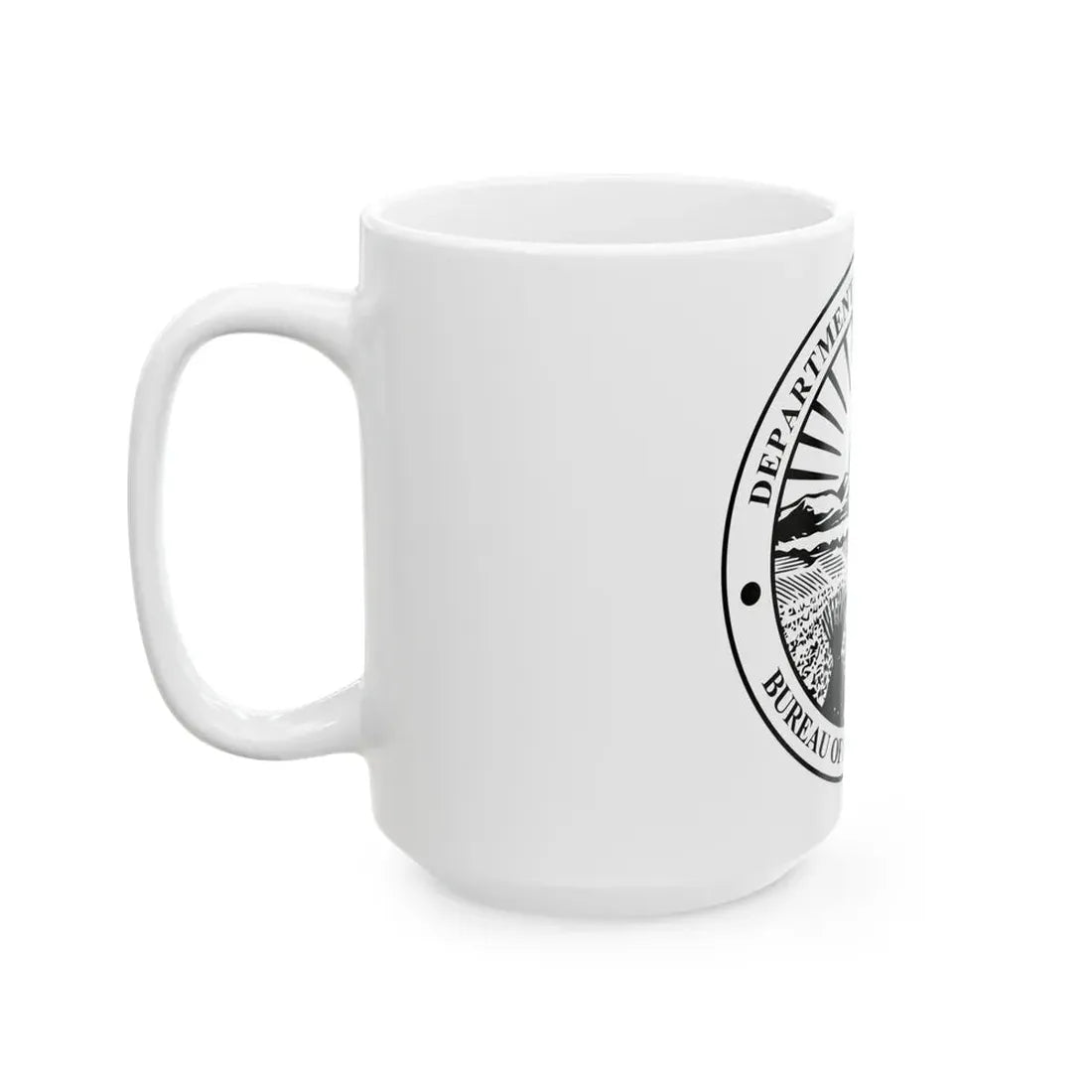 Seal of the Ohio Bureau of Motor Vehicles - White Coffee Mug - Go Mug Yourself