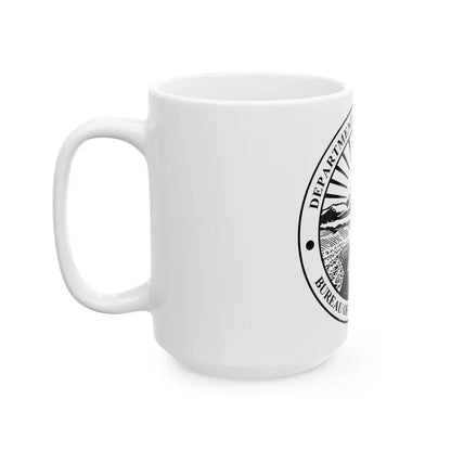 Seal of the Ohio Bureau of Motor Vehicles - White Coffee Mug - Go Mug Yourself