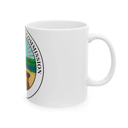 Seal of the Ohio Civil Rights Commission - White Coffee Mug - Go Mug Yourself