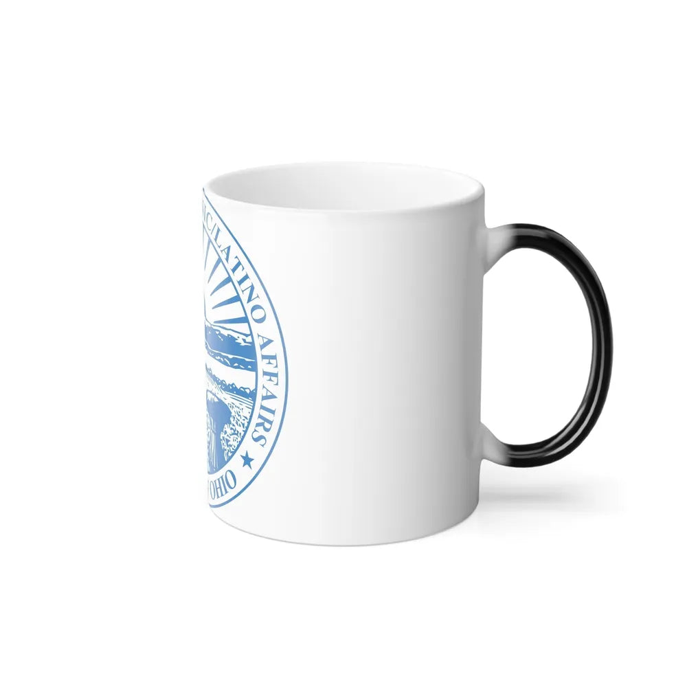 Seal of the Ohio Commission on Hispanic and Latino Affairs - Color Changing Mug 11oz-Go Mug Yourself