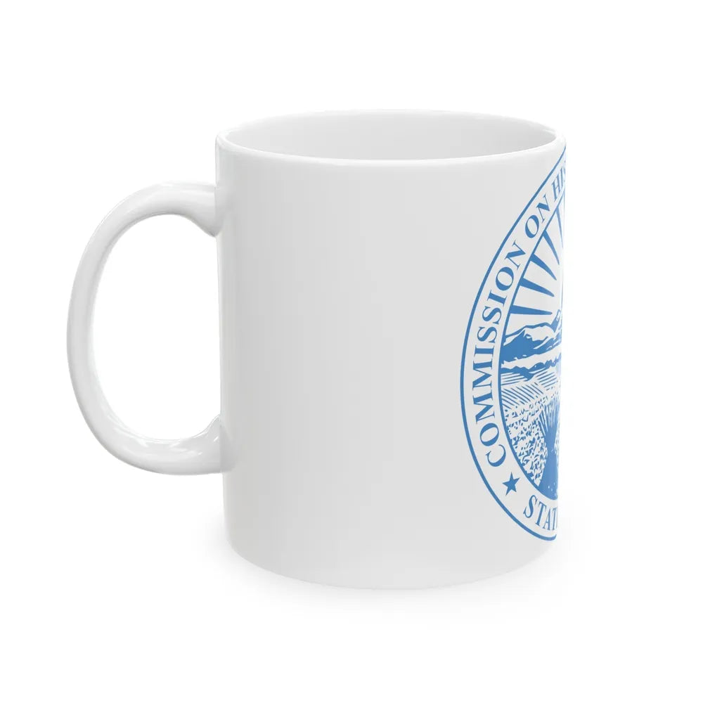 Seal of the Ohio Commission on Hispanic and Latino Affairs - White Coffee Mug-Go Mug Yourself