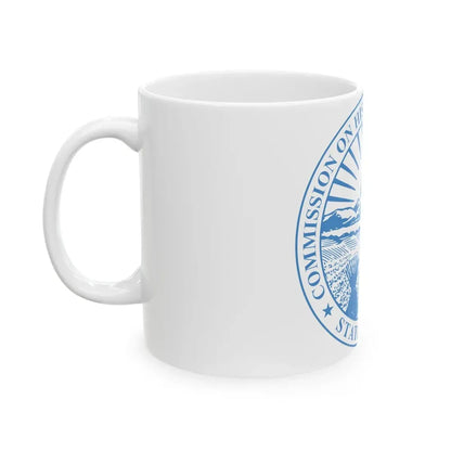 Seal of the Ohio Commission on Hispanic and Latino Affairs - White Coffee Mug - Go Mug Yourself