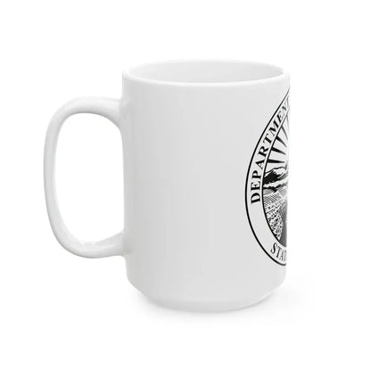 Seal of the Ohio Department of Agriculture - White Coffee Mug - Go Mug Yourself