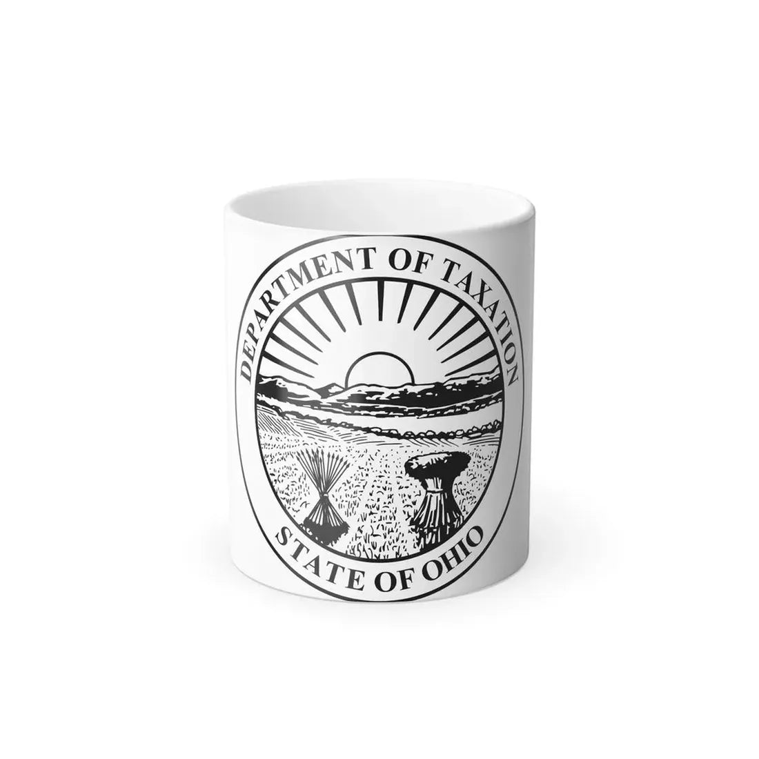 Seal of the Ohio Department of Taxation - Color Changing Coffee Mug 11oz - Go Mug Yourself
