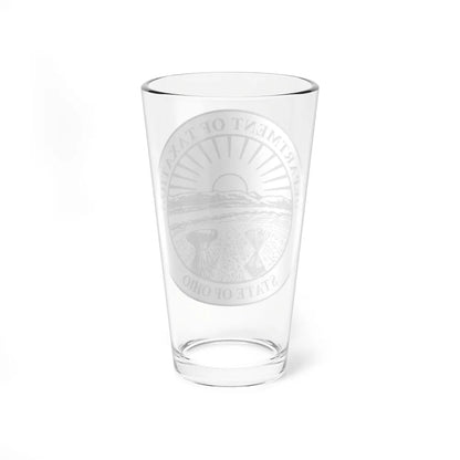 Seal of the Ohio Department of Taxation - Pint Glass 16oz-Go Mug Yourself